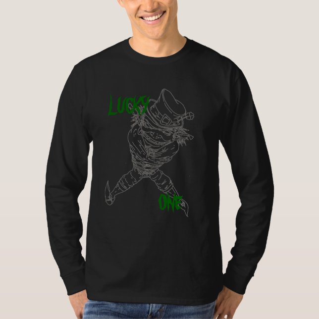 LUCKY ONE LONG SLEEVE T-Shirt (Front)