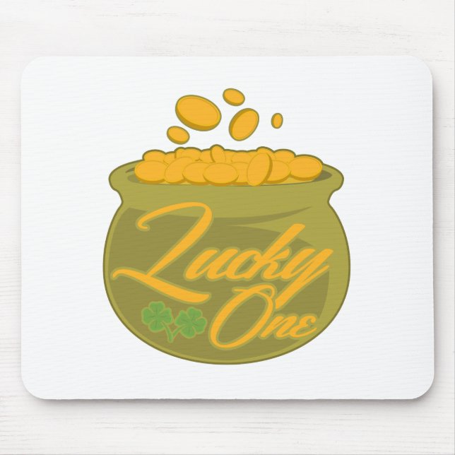 Lucky One Mouse Pad (Front)