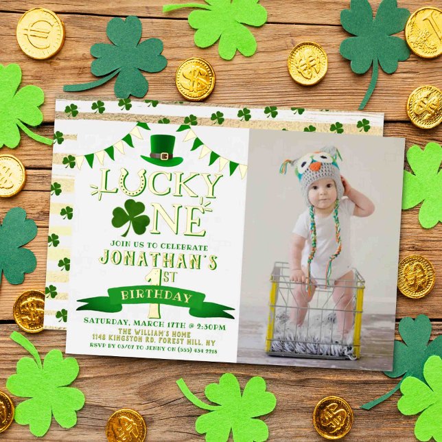 Lucky One Photo 1st Birthday Real (Creator Uploaded)