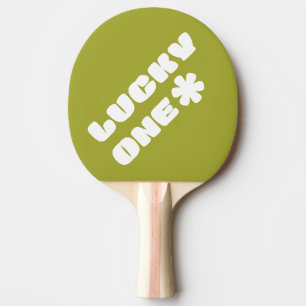 Lucky One Ping Pong Paddle – Green