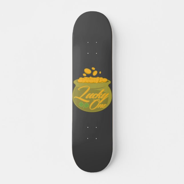 Lucky One Skateboard (Front)