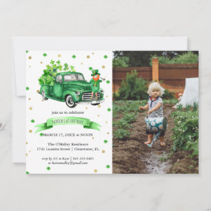 Lucky One   St. Patrick's Day 1st Birthday