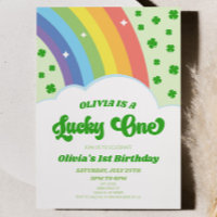 Lucky One St. Patrick's Day 1st Birthday Party