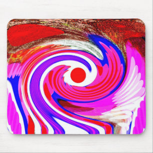 Lucky orbits mouse pad