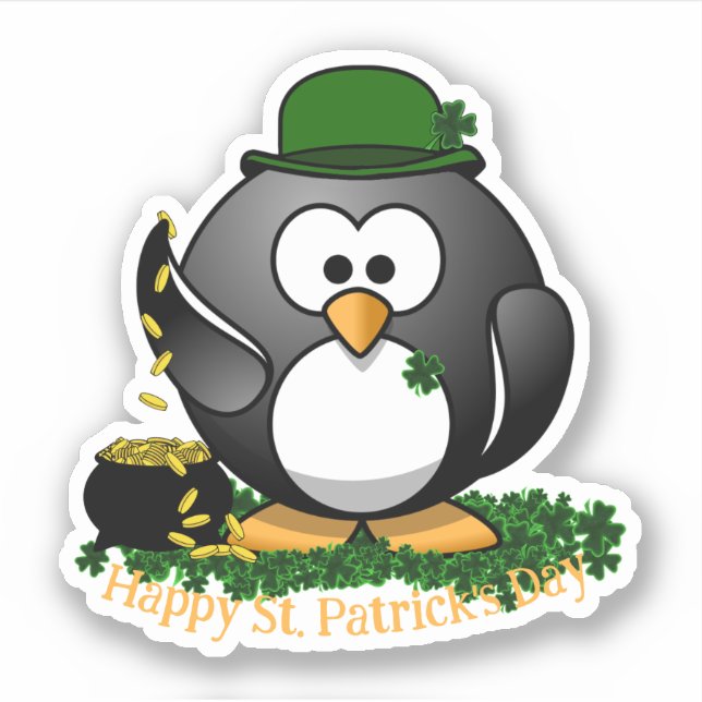 Lucky Penguin St. Patrick's Day (Front)