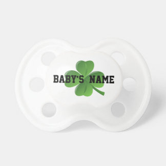 Lucky personalised Irish shamrock Dummy