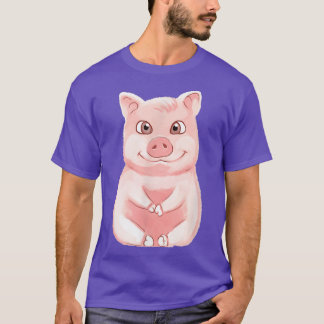 Lucky Pig Pig Pig Piglet Children 4097  T-Shirt