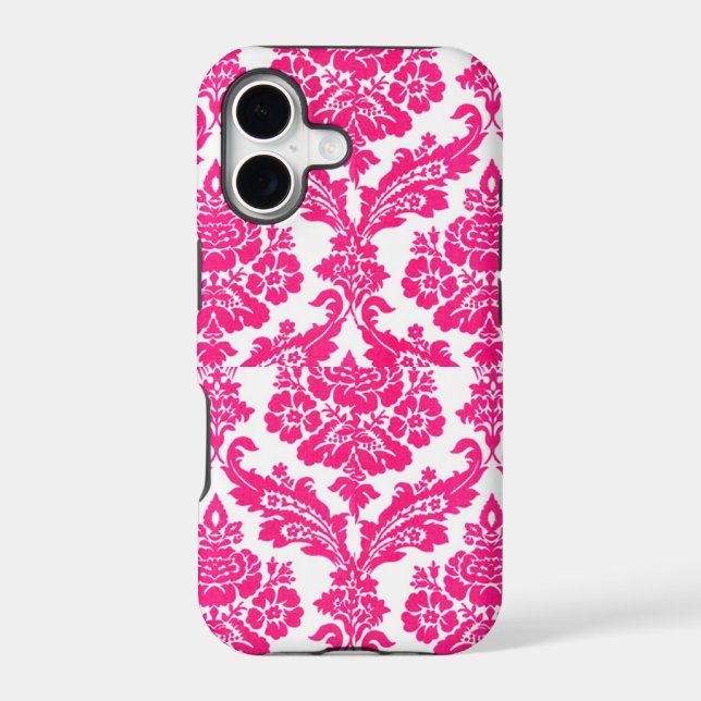 lucky pink damask pattern (Back)