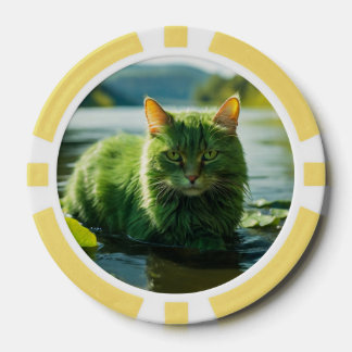 Lucky Pocker Chips for Cat Lovers
