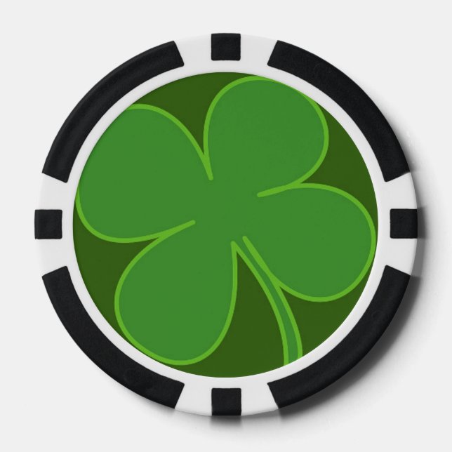 Lucky Poker Chips (Front)