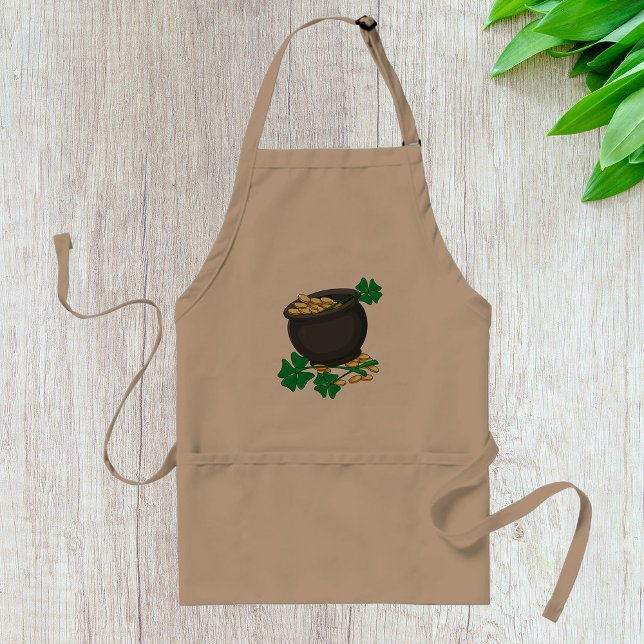 Lucky Pot of Gold Apron (Creator Uploaded)