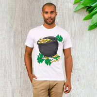 Lucky Pot of Gold Mens T-Shirt
