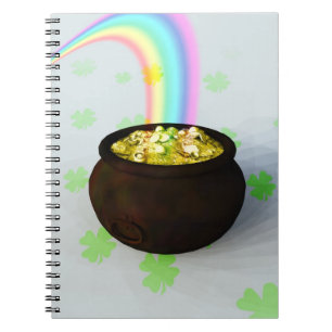 Lucky Pot of Gold Notebook