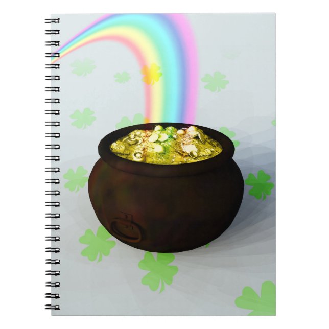 Lucky Pot of Gold Notebook (Front)