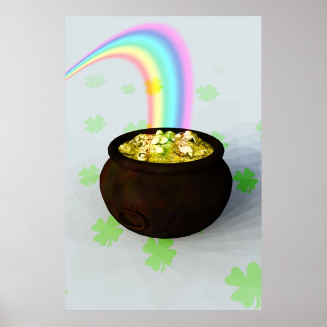 Lucky Pot of Gold Poster (Front)