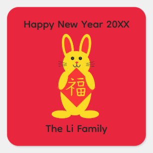 Lucky Rabbit #1-2 Stickers