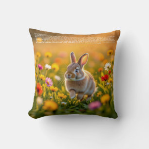 Lucky Rabbit Foot Cushion