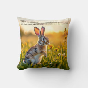 Lucky Rabbit Foot  Cushion