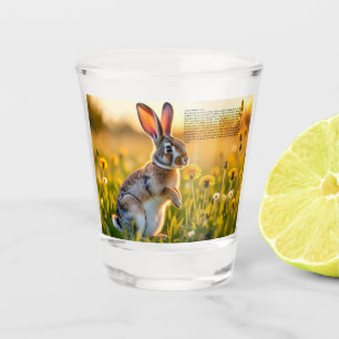 Lucky Rabbit Foot Shot Glass