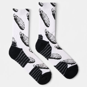 Lucky Rabbit's Foot Athletic Crew Socks