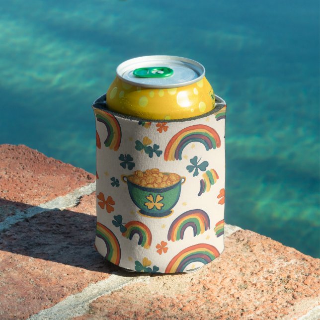 Lucky Rainbows Can Cooler (In Situ Pool)