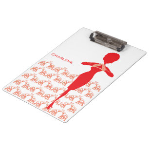 Lucky Red Elephant Clipboard