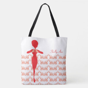 lucky Red Elephant Custom monogram bag