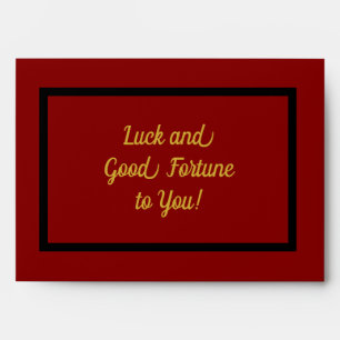 Lucky Red Feng Shui Money Envelope