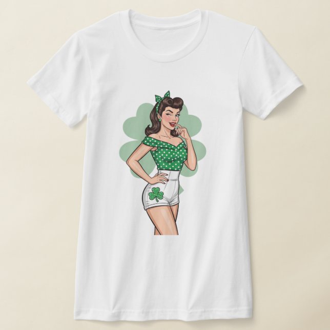Lucky Retro Glam T-Shirt (Laydown)