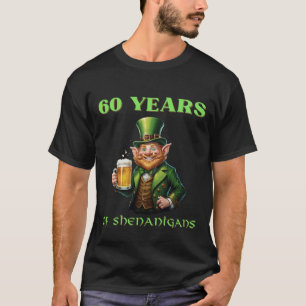 Lucky Saint Patrick's 60th Birthday Milestone T-Shirt