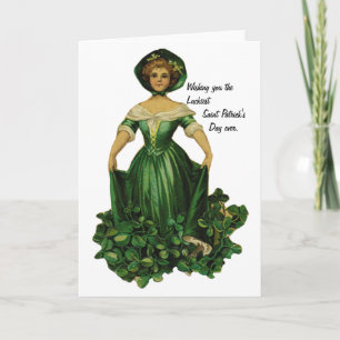 Lucky Saint Patricks Day Card
