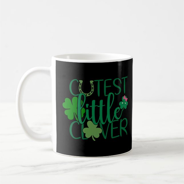 Lucky Saurus Rex – St. Patrick’s Day Dinosaur Coffee Mug (Left)