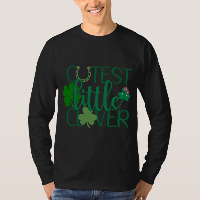 Lucky Saurus Rex – St. Patrick’s Day Dinosaur T-Shirt (Front)
