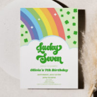 Lucky Seven Rainbow 7th Birthday Party