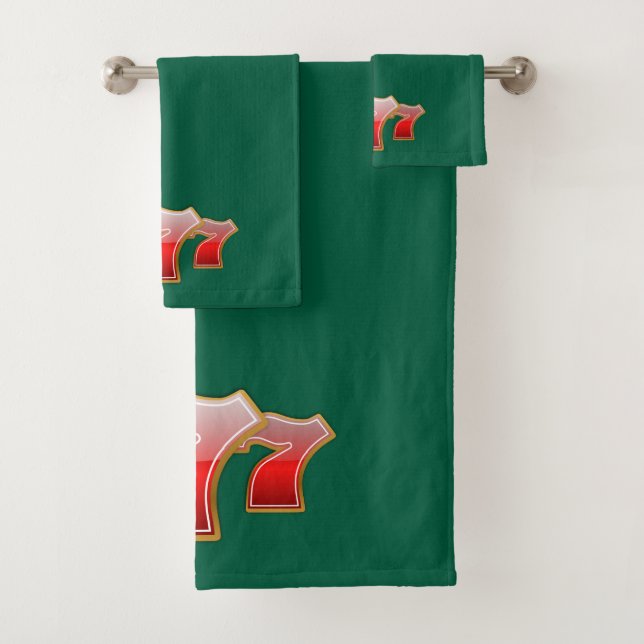 Lucky Sevens Bath Towel Set (Insitu)
