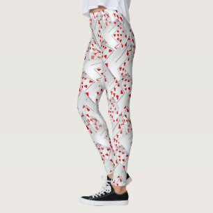 Lucky Sevens Poker Cards,  Leggings