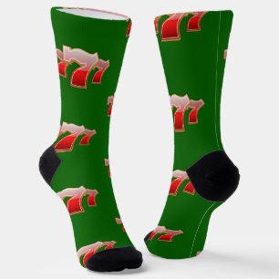 Lucky Sevens - Slot Machine Jackpot Socks