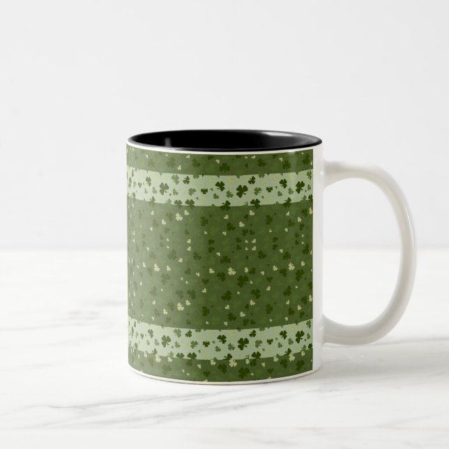 Lucky Shamrock Coffee Mug (Right)