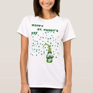 Lucky Shamrock Gnome St. Paddy's Day T-Shirt