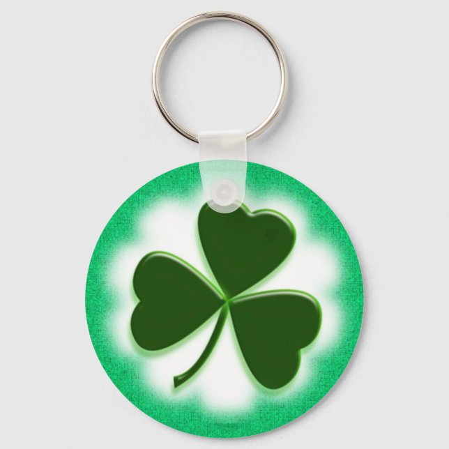 Lucky Shamrock Key Ring (Front)