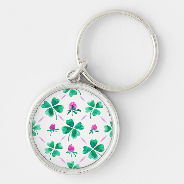 Lucky shamrock key ring (Front)