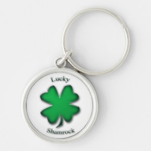 Lucky Shamrock Keychain