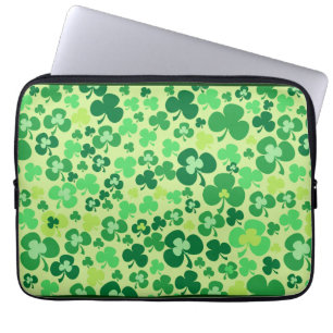 Lucky Shamrock Laptop Case