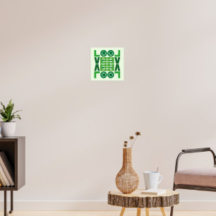 Lucky Shamrock Love Poster