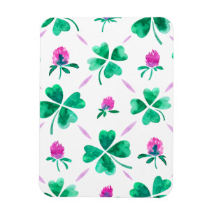 Lucky shamrock magnet
