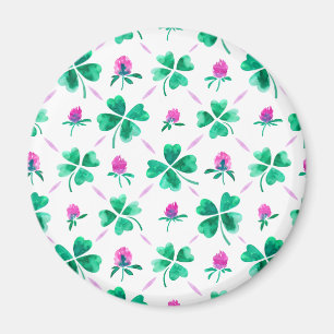 Lucky shamrock magnet