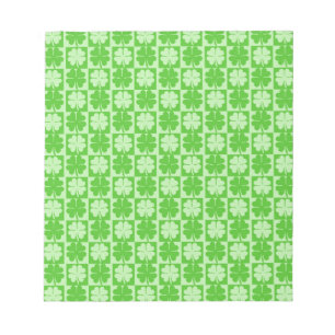 Lucky Shamrock Notepad