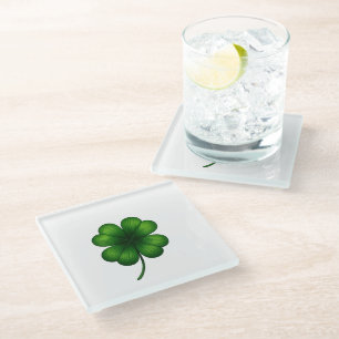 Lucky Shamrock St. Patrick’s Day Coaster