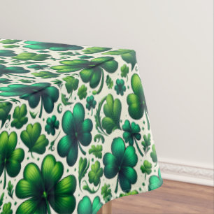 Lucky Shamrock St. Patrick’s Day Tablecloth
