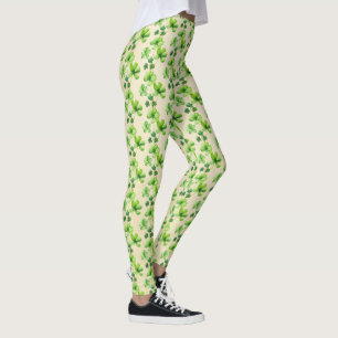 Lucky Shamrocks Leggings